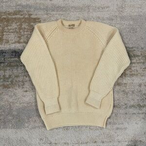 Trimingham Bermuda Cream Wool Sweater